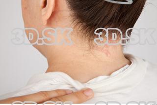 Female neck photo texture 0006